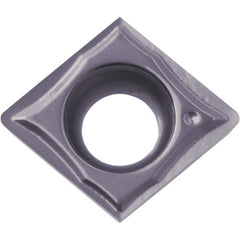 CCGT 21502 GQ PR1705, 0.004″ Corner Radius, 3/32″ Thick, 1/4″ Inscribed Circle, MEGACOAT NANO PLUS, 80 Degree Diamond, Turning Indexable Insert