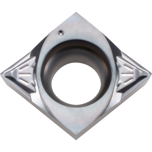 CCGT 215013 SKS PR1705, 0.002″ Corner Radius, 3/32″ Thick, 1/4″ Inscribed Circle, MEGACOAT NANO PLUS, 80 Degree Diamond, Turning Indexable Insert