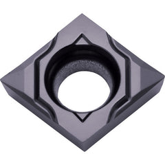 CCGT 32505 CK PR1725, 0.008″ Corner Radius, 5/32″ Thick, 3/8″ Inscribed Circle, MEGACOAT NANO PLUS, 80 Degree Diamond, Turning Indexable Insert