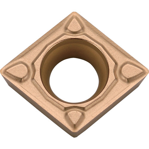 CCMT 3251 MQ CA6515, 1/64″ Corner Radius, 5/32″ Thick, 3/8″ Inscribed Circle, TiCnulll2O3/TiN, Diamond, Turning Indexable Insert - Exact Industrial Supply