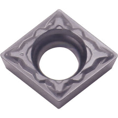 CCMT 3251 PP PR1535, 1/64″ Corner Radius, 5/32″ Thick, 3/8″ Inscribed Circle, MEGACOAT NANO, 80 Degree Diamond, Turning Indexable Insert