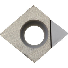 CCMT 32505 SE KPD001, 0.0079″ Corner Radius, 5/32″ Thick, 3/8″ Inscribed Circle, Diamond, Turning Indexable Insert - Exact Industrial Supply