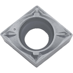CCMT 3251 WP TN610, 1/64″ Corner Radius, 5/32″ Thick, 3/8″ Inscribed Circle, TiCN, 80 Degree Diamond, Turning Indexable Insert
