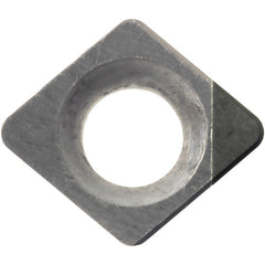 CCMW 110905 SET KBN25M, 0.0079″ Corner Radius, 0.0551″ Thick, 0.1378″ Inscribed Circle, MEGACOAT, Diamond, Turning Indexable Insert - Exact Industrial Supply