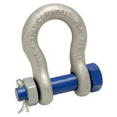 1/2" ANCHOR SHACKLE BOLT TYPE - Eagle Tool & Supply