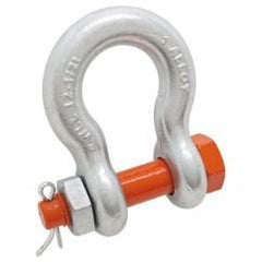 1/2" ALLOY ANCHOR SHACKLE BOLT TYPE - Eagle Tool & Supply