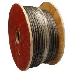 1/2" 6X19 FIBER CORE WIRE ROPE RUST - Eagle Tool & Supply