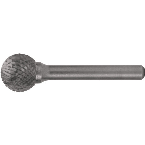 SD-3L6 Double Cut Solid Carbide Bur-Ball Shape - Exact Industrial Supply