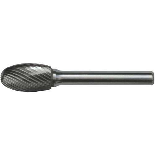 SF-5L6 Standard Cut Solid Carbide Bur-Egg Shape - Exact Industrial Supply