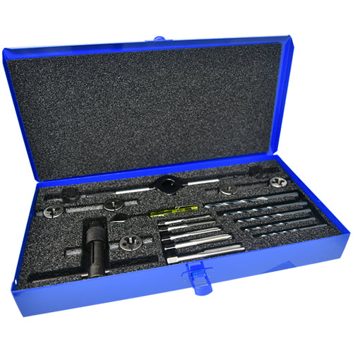 451 TAP DRL/ RND DIE 18PC SET