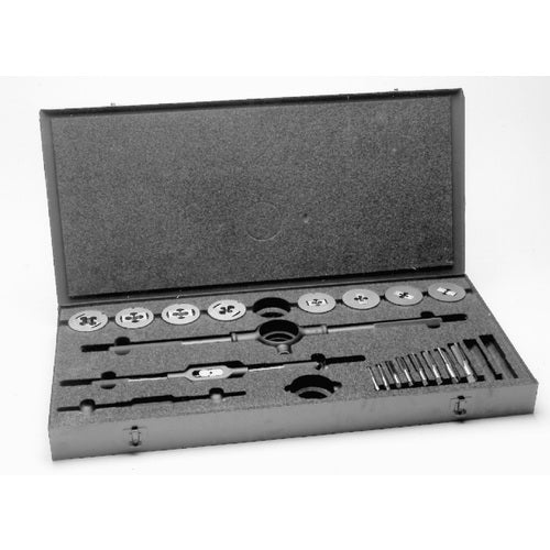 525 PLG TAP/ ADJ RND DIE 19PC SET