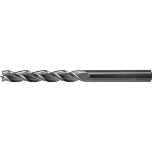 3/16″ × 3/16″ × 9/16″ × 2″ RHS / RHC Solid Carbide 3-Flute Square End High-Performance End Mill for Aluminum - Bright