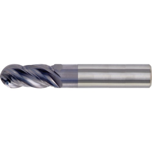 ‎1″ Dia. × 1″ Shank × 2-1/4″ DOC × 5″ OAL, Carbide TiAlN, Spiral , 4 Flute, CW Helix, Round, Ballnose End Mill