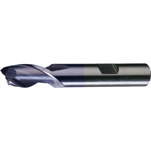 ‎39/64″ × 1/2″ × 1-1/8″ × 3-3/8″ RHS / RHC HSS HSS Single End 2-Flute Center Cutting End Mill - TiCN