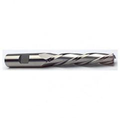 1/4" Dia. - 4-1/2" OAL - HSS - 7° Tapered SE EM - Eagle Tool & Supply