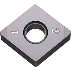 CNGA 436 KBN05M, 3/32″ Corner Radius, 3/16″ Thick, 1/2″ Inscribed Circle, MEGACOAT, 80 Degree Diamond, Turning Indexable Insert