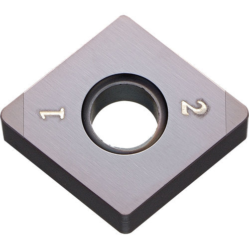 CNGA 431 KBN35M, 1/64″ Corner Radius, 3/16″ Thick, 1/2″ Inscribed Circle, MEGACOAT, 80 Degree Diamond, Turning Indexable Insert