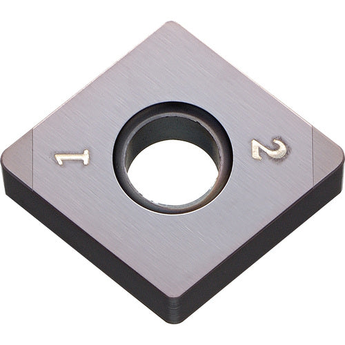 CNGA 432 MET KBN35M, 1/32″ Corner Radius, 3/16″ Thick, 1/2″ Inscribed Circle, MEGACOAT, Diamond, Turning Indexable Insert - Exact Industrial Supply