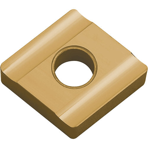 CNGG 432 25R PV720, 1/32″ Corner Radius, 3/16″ Thick, 1/2″ Inscribed Circle, TiCN (MEGACOAT NANO), 80 Degree Diamond, Turning Indexable Insert