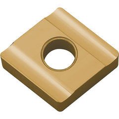 CNGG 431 25R PV720, 1/64″ Corner Radius, 3/16″ Thick, 1/2″ Inscribed Circle, TiCN (MEGACOAT NANO), 80 Degree Diamond, Turning Indexable Insert