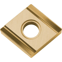 CNGG 431 PV730, 1/64″ Corner Radius, 3/16″ Thick, 1/2″ Inscribed Circle, TiAlN/TiN, 80 Degree Diamond, Turning Indexable Insert