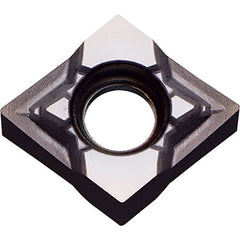 CNGU 24202 SK PR1725, 0.004″ Corner Radius, 1/8″ Thick, 0.295″ Inscribed Circle, MEGACOAT NANO PLUS, 80 Degree Diamond, Turning Indexable Insert
