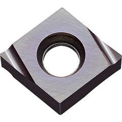 CNGU 24202 F PR1725, 0.004″ Corner Radius, 1/8″ Thick, 0.295″ Inscribed Circle, MEGACOAT NANO PLUS, 80 Degree Diamond, Turning Indexable Insert