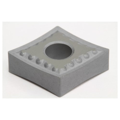 CNMG432EUP G10E, 0.031″ Corner Radius, 3/16″ Thick, 1/2″ Inscribed Circle, Uncoated, 80 Degree Diamond, Turning Insert - Exact Industrial Supply