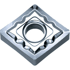 CNMG 431 AH KW10, 1/64″ Corner Radius, 3/16″ Thick, 1/2″ Inscribed Circle, WC/Co, Diamond, Turning Indexable Insert - Exact Industrial Supply
