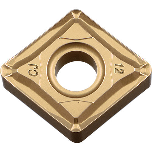 CNMG 432 CJ CA530, 1/32″ Corner Radius, 3/16″ Thick, 1/2″ Inscribed Circle, TiCl2O3/TiN, 80 Degree Diamond, Turning Indexable Insert