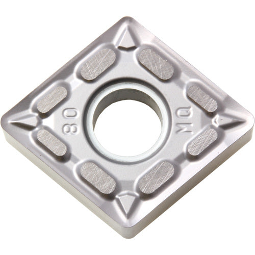 CNMG 431 MQ CA6525, 1/64″ Corner Radius, 3/16″ Thick, 1/2″ Inscribed Circle, TiCnulll2O3/TiN, Diamond, Turning Indexable Insert - Exact Industrial Supply