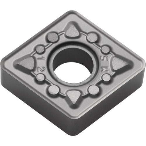 CNMG 431 MS PR1535, 1/64″ Corner Radius, 3/16″ Thick, 1/2″ Inscribed Circle, MEGACOAT NANO, Diamond, Turning Indexable Insert