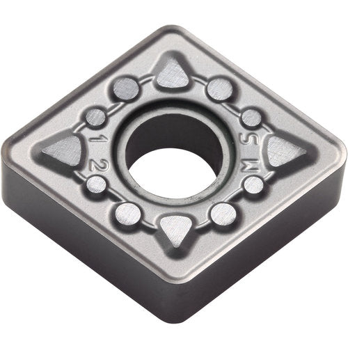 CNMG 432 MS PR005S, 1/32″ Corner Radius, 3/16″ Thick, 1/2″ Inscribed Circle, MEGACOAT HARD, Diamond, Turning Indexable Insert