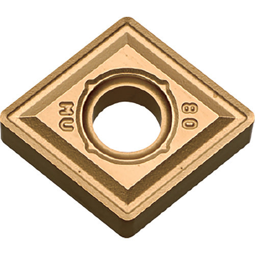CNMG 432 MU CA6515, 1/32″ Corner Radius, 3/16″ Thick, 1/2″ Inscribed Circle, TiCnulll2O3/TiN, Diamond, Turning Indexable Insert - Exact Industrial Supply