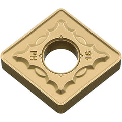 CNMG 433 PH CA515, 3/64″ Corner Radius, 3/16″ Thick, 1/2″ Inscribed Circle, TiCl2O3/TiN, 80 Degree Diamond, Turning Indexable Insert