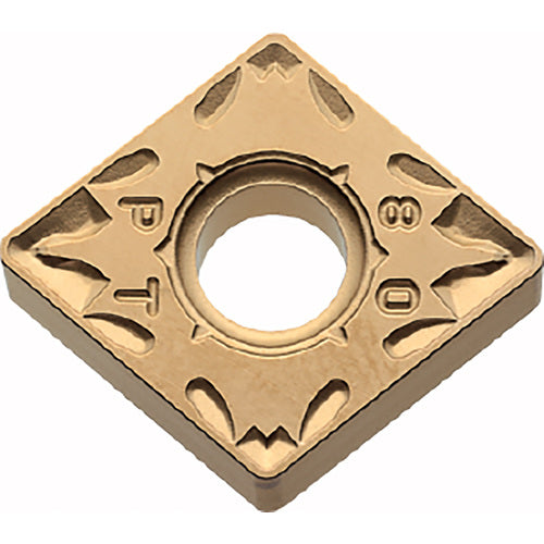 CNMG 544 PT CA525, 1/16″ Corner Radius, 1/4″ Thick, 5/8″ Inscribed Circle, TiCnulll2O3/TiN, Diamond, Turning Indexable Insert - Exact Industrial Supply