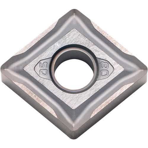 CNMG 431 SQ PR015S, 1/64″ Corner Radius, 3/16″ Thick, 1/2″ Inscribed Circle, MEGACOAT HARD, Diamond, Turning Indexable Insert