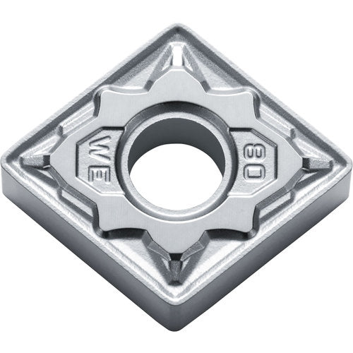 CNMG 432 WE TN620, 1/32″ Corner Radius, 3/16″ Thick, 1/2″ Inscribed Circle, TiCN, 80 Degree Diamond, Turning Indexable Insert