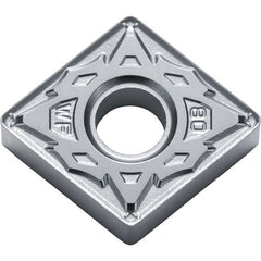CNMG 432 WF TN610, 1/32″ Corner Radius, 3/16″ Thick, 1/2″ Inscribed Circle, TiCN, 80 Degree Diamond, Turning Indexable Insert