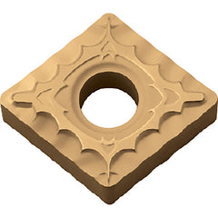 CNMG 431 XQ CA5515, 1/64″ Corner Radius, 3/16″ Thick, 1/2″ Inscribed Circle, TiCnulll2O3/TiN, Diamond, Turning Indexable Insert - Exact Industrial Supply