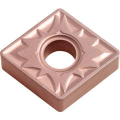 CNMG 432 ZS CA315, 1/32″ Corner Radius, 3/16″ Thick, 1/2″ Inscribed Circle, TiCnulll2O3/Ti, Diamond, Turning Indexable Insert - Exact Industrial Supply