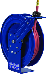 #P-LP-350 For 3/8" x 50' Hose Low Pressure Spring Rewind Hose Reel w/ Hose - Eagle Tool & Supply