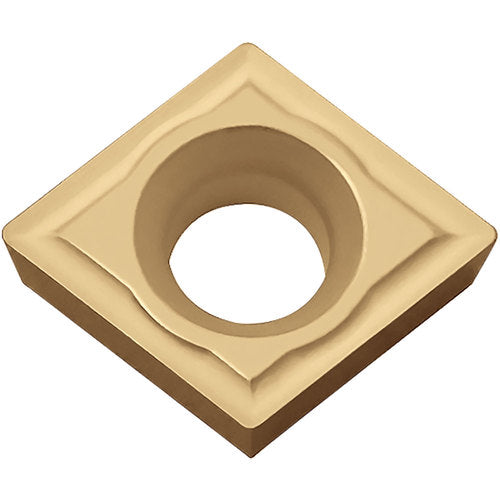 CPMH 321 PV710, 1/64″ Corner Radius, 1/8″ Thick, 3/8″ Inscribed Circle, TiCN (MEGACOAT NANO), 80 Degree Diamond, Turning Indexable Insert