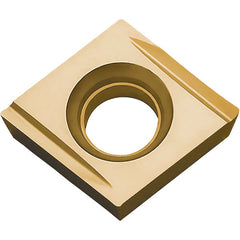 CPMH 321 Y PV730, 1/64″ Corner Radius, 1/8″ Thick, 3/8″ Inscribed Circle, TiAlN/TiN, 80 Degree Diamond, Turning Indexable Insert