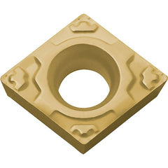 CPMT 321 GP PV710, 1/64″ Corner Radius, 1/8″ Thick, 3/8″ Inscribed Circle, TiCN (MEGACOAT NANO), 80 Degree Diamond, Turning Indexable Insert