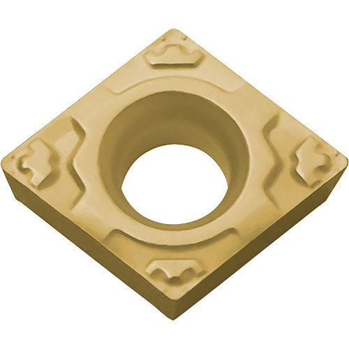 CPMT 321 GP PV730, 1/64″ Corner Radius, 1/8″ Thick, 3/8″ Inscribed Circle, TiAlN/TiN, 80 Degree Diamond, Turning Indexable Insert