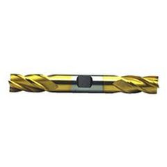 1" Dia. - 6-3/8" OAL - TiN HSS - Center Cut DE EM-4 FL - Eagle Tool & Supply