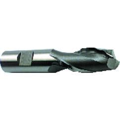 1/2" Dia. - 3-1/4" OAL - HSS - Center Cut SE EM - 2 FL - Eagle Tool & Supply