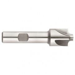 3/8" Radius - 1-1/4 x 7/8" Shank - Cobalt - Corner Rounding EM - 4 FL Uncoated - Eagle Tool & Supply