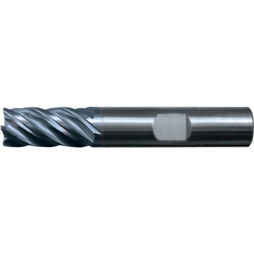 ‎5/8″ × 5/8″ × 1-1/4″ × 3-1/2″ RHS / RHC Solid Carbide 5-Flute High-Performance End Mill for Ferrous Material - TiAlN - Exact Industrial Supply